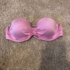 pink bikini top